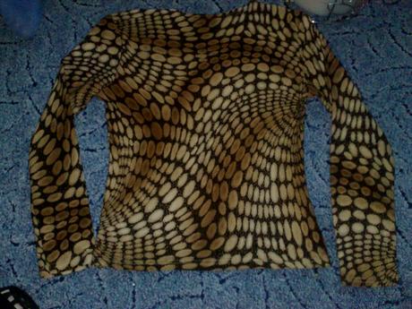 Top tigrovy vzor pre slečnu alebo damu, l