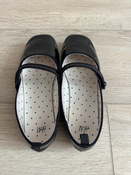 Lakované balerínky h&m 32, h&m,32
