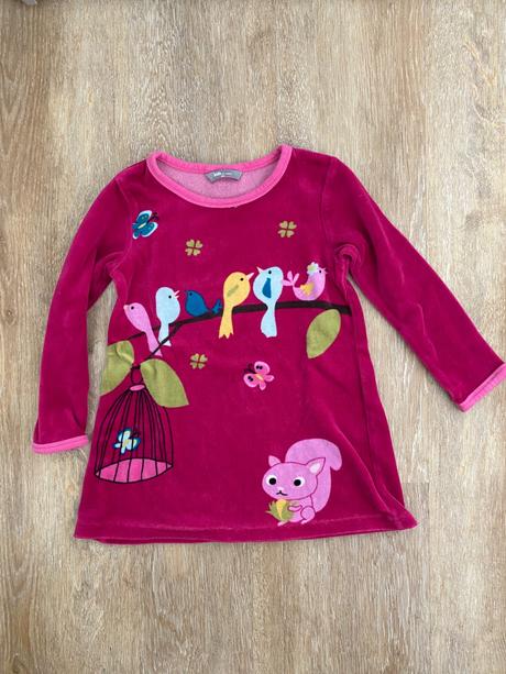 Velúrové tuniky / šaty v.104, 104