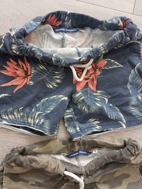 Bavlnené kraťasy 128/134, original marines,128