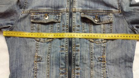 Riflľová bunda, denim,l