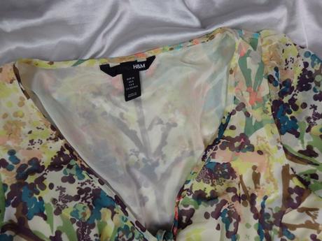 Kvalitná letná tunika, h&m,s