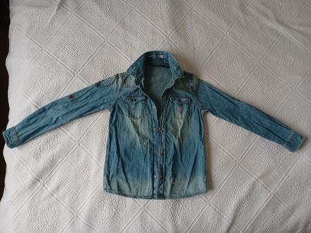 Guess kosela jeans look destroyed, velkost 8y, guess,128