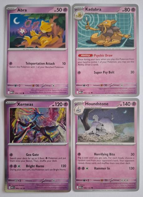 Pokémon karty "mega evolution" (1), 