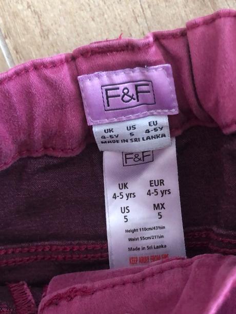 Dievčenské nohavice, f&f,110