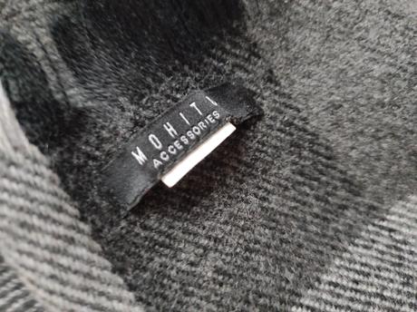 Kockovaný sivo čierny šál mohito, mohito