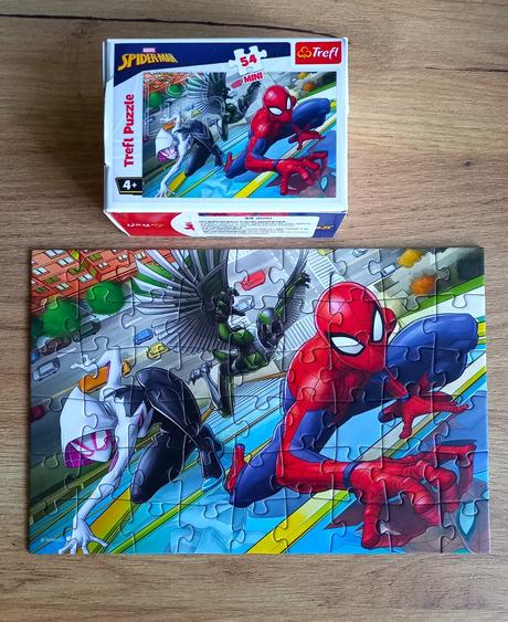 Puzzle spiderman mini - 54 dielikov, 