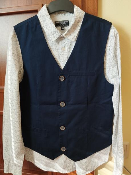 Košeľa s vestou, 158