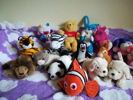 Plyšové hračky mix 3-5e, 