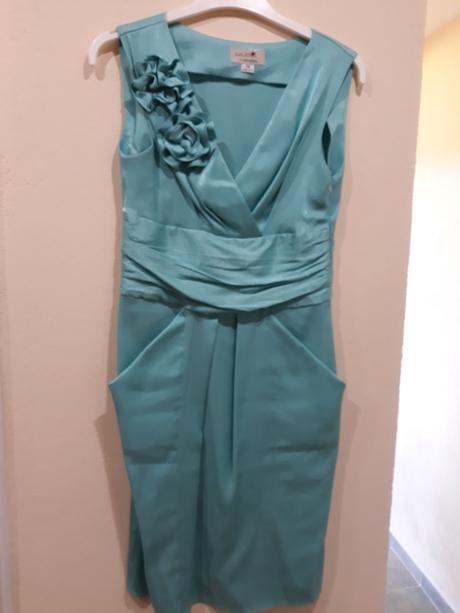 Spoločenské šaty plus kravata vo farbe, 38