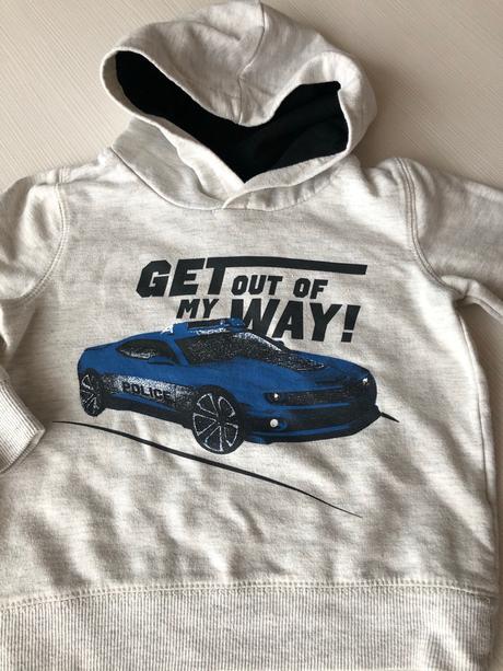 Mikina s autom 98/104, dopodopo,98