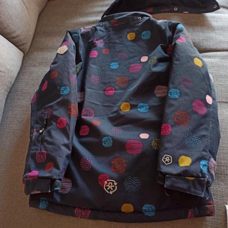 Bunda+oteplovačky zn. color kids, 140