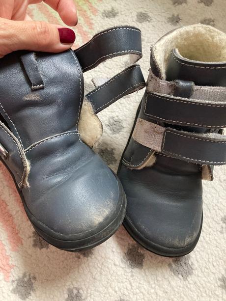 Zimne kozene zateplene topanky, jonap,27