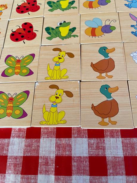 Drevené pexeso memo, 