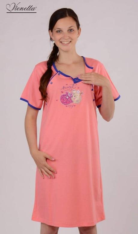 Materská nočná košeľa, vienetta secret,l / m / s / xl / xxl