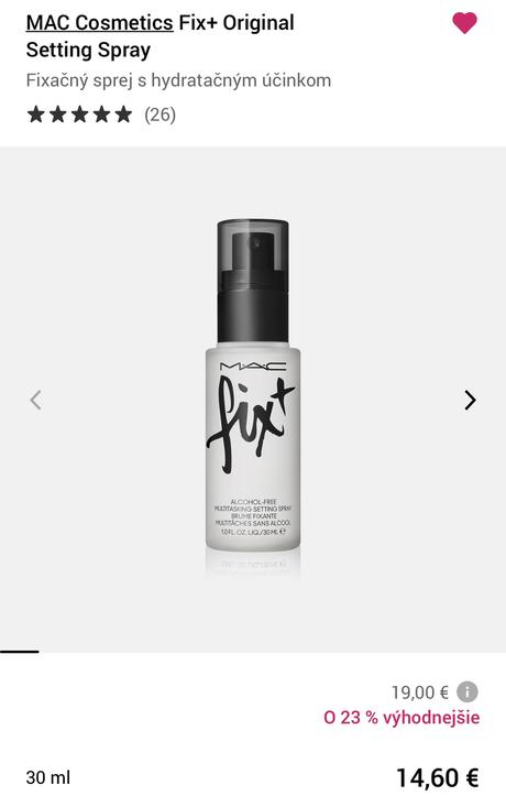 Fixater makeupu mac cosmetics, 