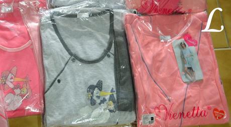 Materská nočná košieľka so županom, vienetta secret,l / m / s / xl / xxl