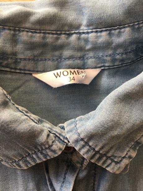 Riflová košeľa, pepco,34