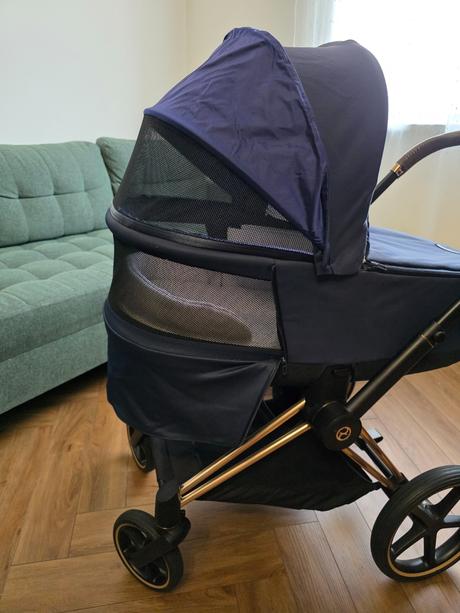 Cybex priam 3 rose gold indigo blue, cybex,cybex priam 3