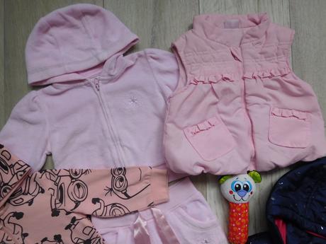 Jarné vesty pre dievčatko-6/9 meisacov,, cherokee,68