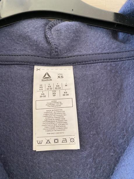 Reebok mikina, reebok,xs