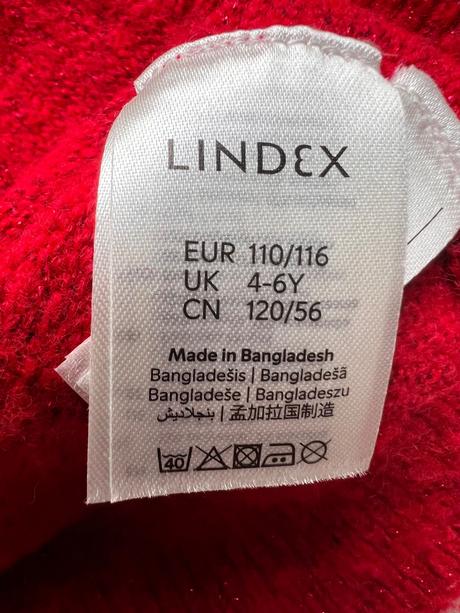 Vianočný sveter, lindex,110