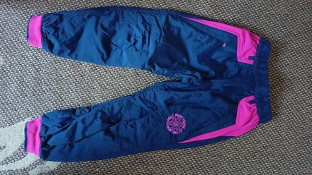 Dievcenske nepremokave zateplene nohavice, 116