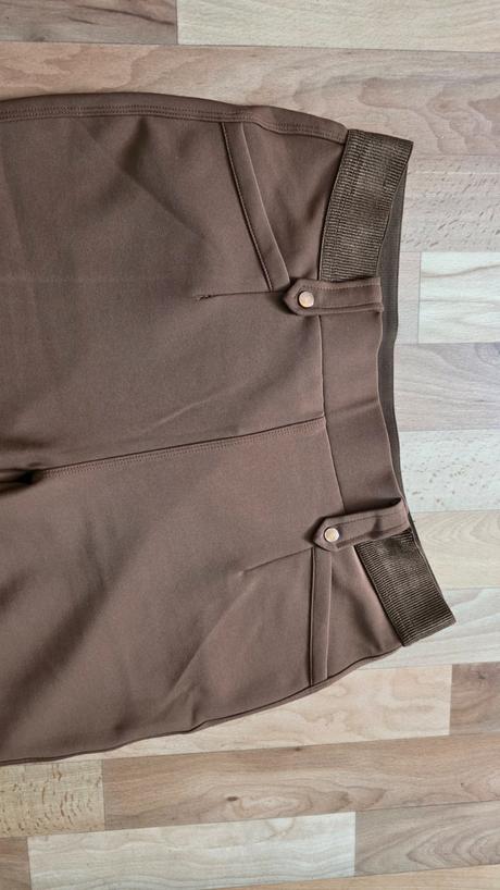 Hnede damske nohavice xl, stradivarius,xl