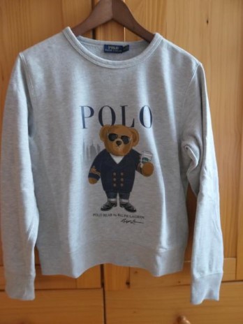 Ralph lauren bear damska original moderna mikina m, ralph lauren,m