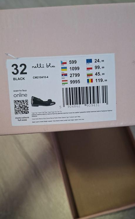 Baleríny, nelli blu,32