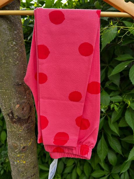 Bavlnené legíny polka dots i atut, 116