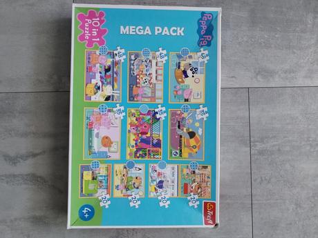 Puzle peppa pig mega pack, 