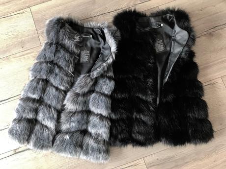 Nová kožušinová vesta viaceré farby - top kvalita, l - xxxl