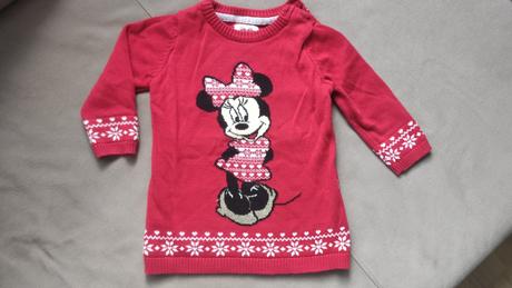 Vianočná šaty minie, disney,74