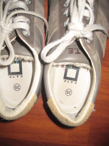 Topánky-tenisky celokoženné d.a.t.e., 35