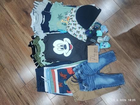 Chlapčenské oblečenie veľ.74cm, h&m,74