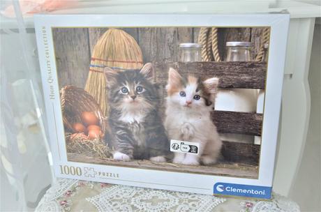 Puzzle clementoni-mačičky-1000ks, 