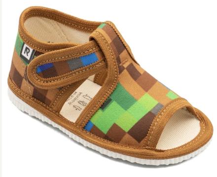 Rak ortopedické papučky pixel - skladom, rak,17 - 32