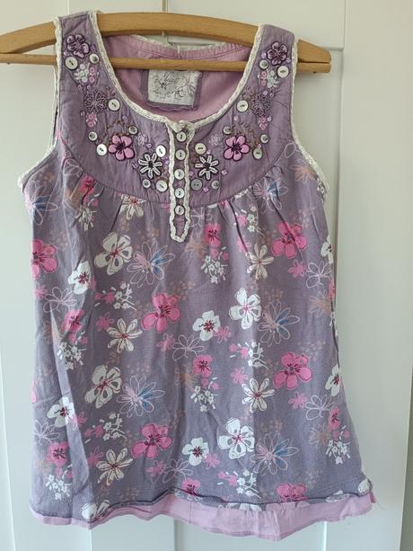 Dievčenské kvetinové tričko next, next,140