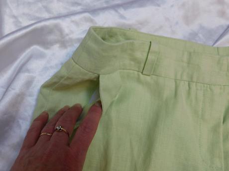 Luxusne lanove nohavice, 44