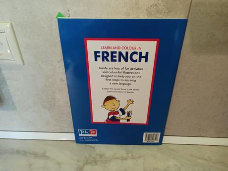 Learn and colour in french english, 