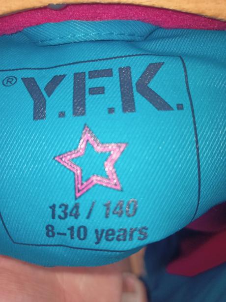 Zimná lyžiarska bunda 134-140, 134