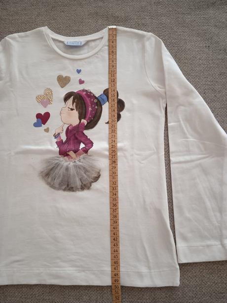 Tričko s dievčatkom, mayoral,128