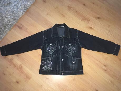 Jeansová bunda, 128