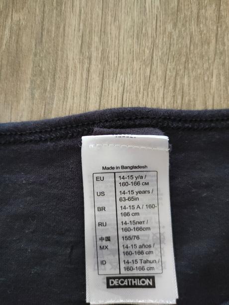 Dievčenské/dámske tričko zn.decathlon, veľ.160-166, decathlon,164