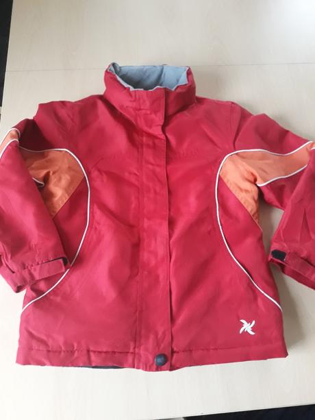 Dievčenska bunda lyžiarska., c&a,128