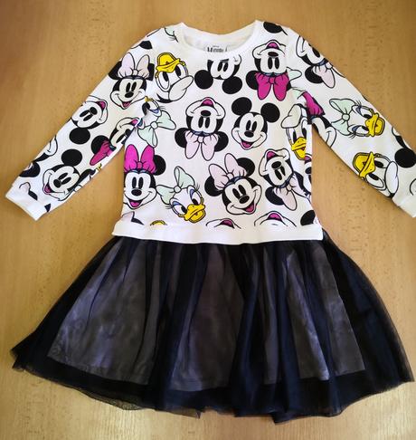 Šaty minnie 110/116, disney,110