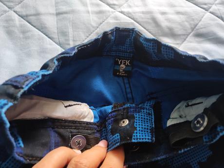 Hrubé slim bermudy, kik,134