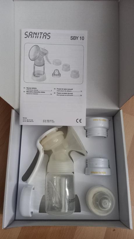 Ručná odsávačka mlieka sanitas, 