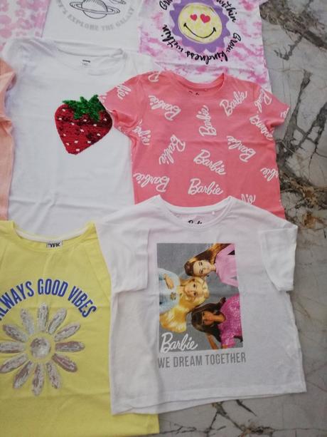 Tričká pre dievča veľkosť 134-140, 134